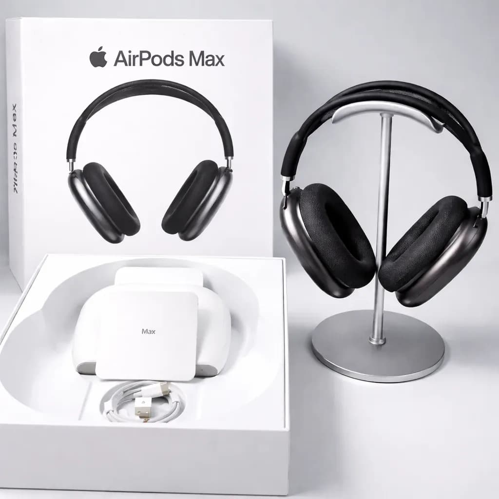 AirPods Max Style Wireless Over-Ear Headphones – Premium Sound Edition (Compatible Version)