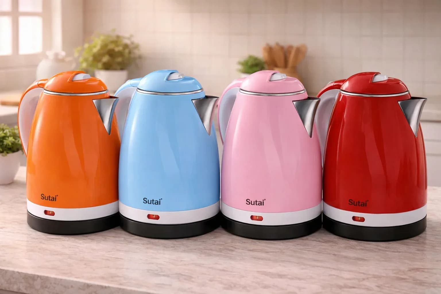 Sutai 2.0L Electric Kettle – ST-8820 Stainless Steel Fast Boil