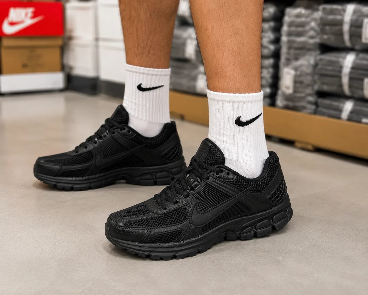 Nike Zoom Vomero 5 “Triple Black” Sneakers