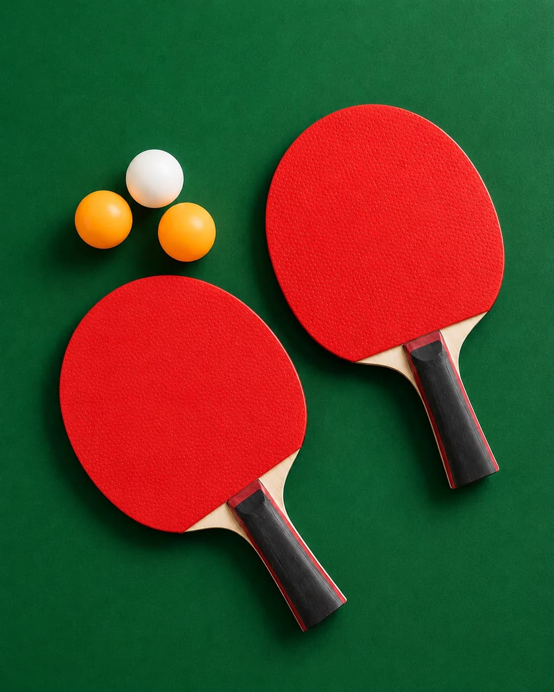Portable Table Tennis Set with Retractable Net
