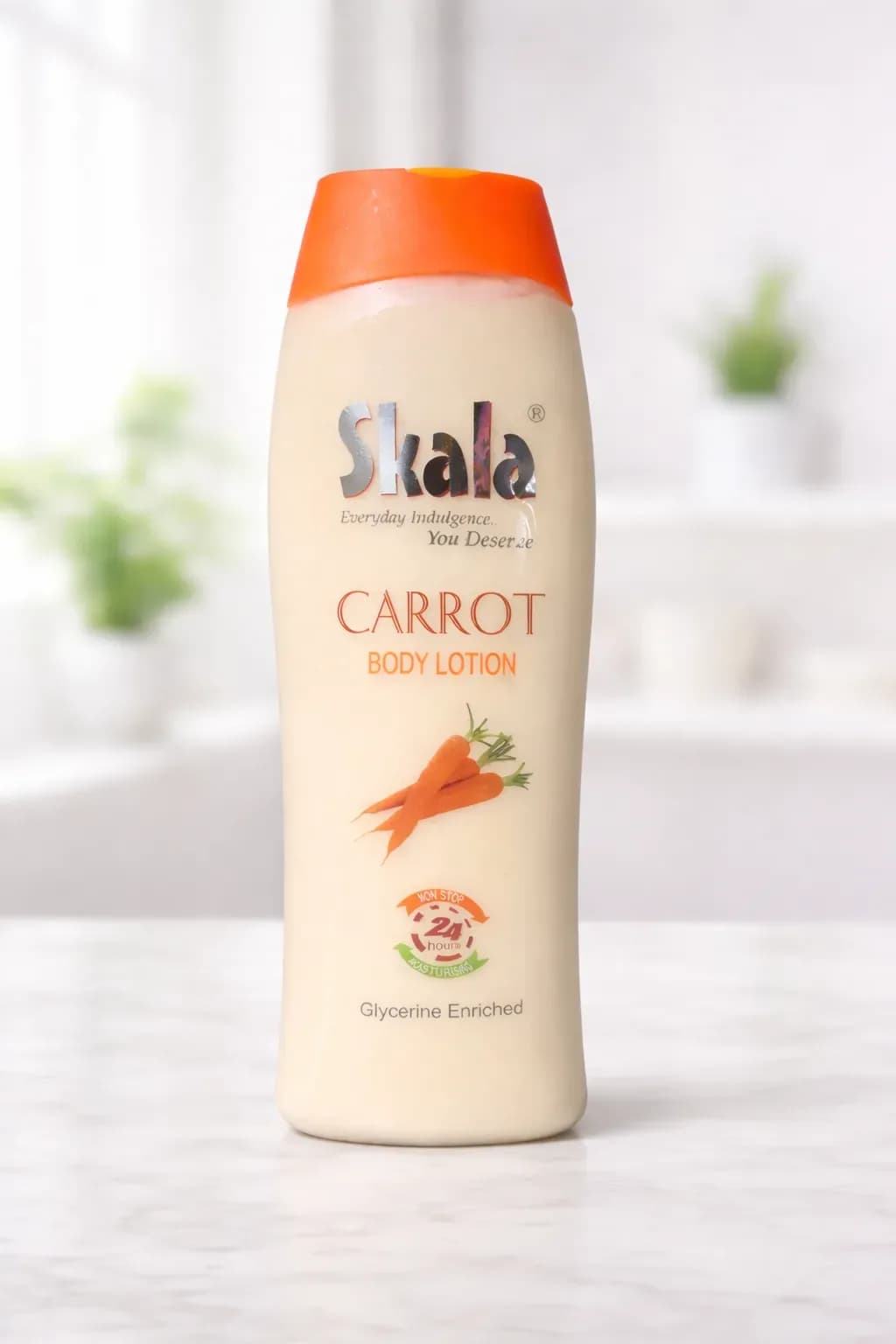 Skala Carrot Body Lotion (Glycerine Enriched – 24h Moisture)