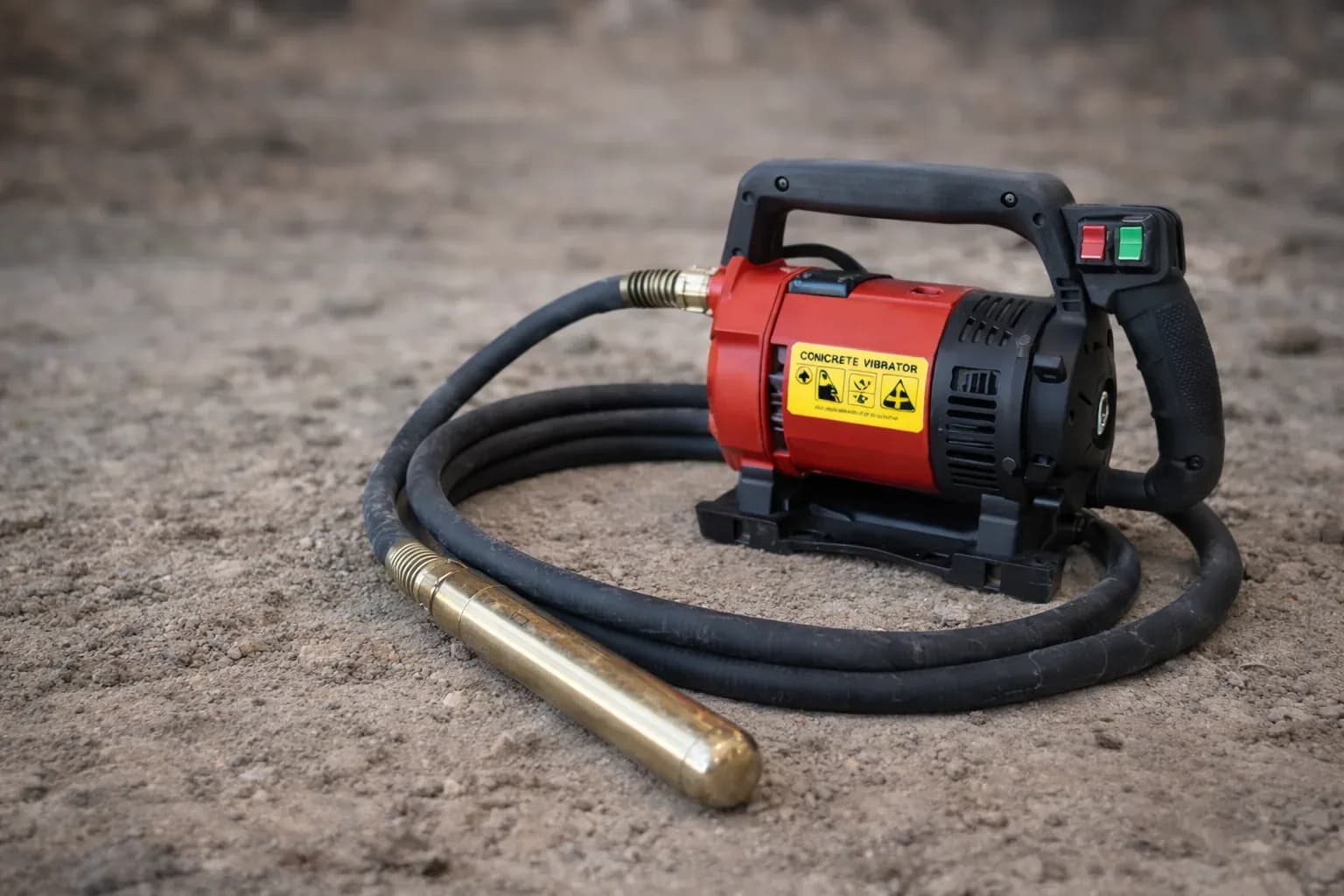 Portable Electric Concrete Vibrator Machine with Flexible Shaft