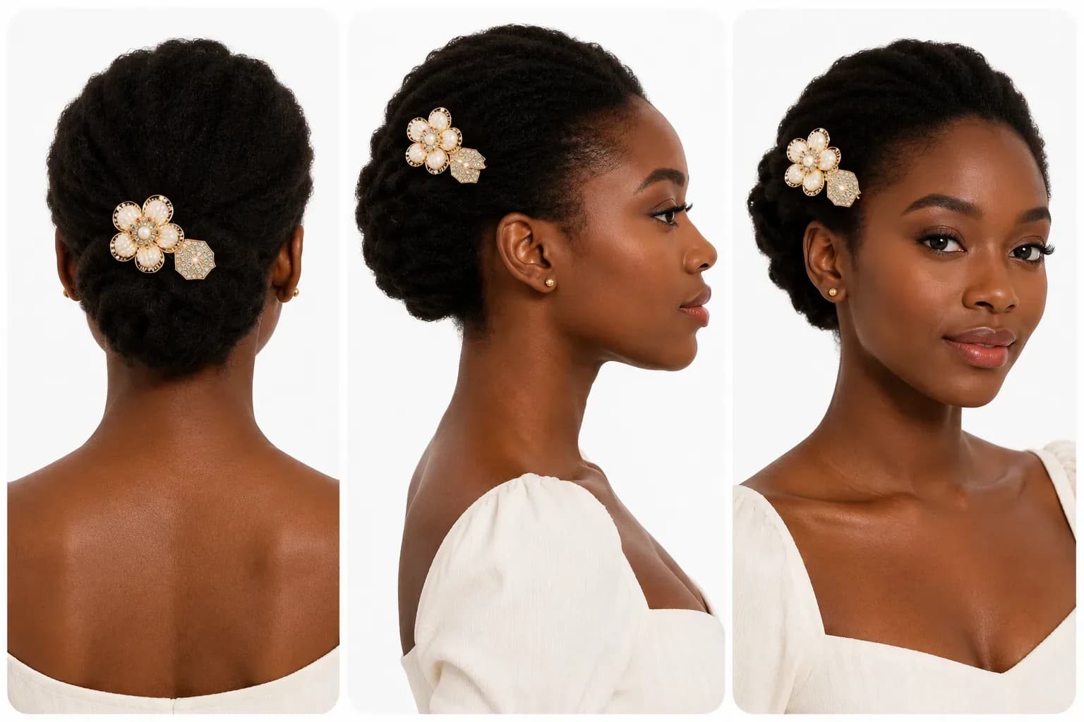 Floral Hair Rubber Bands