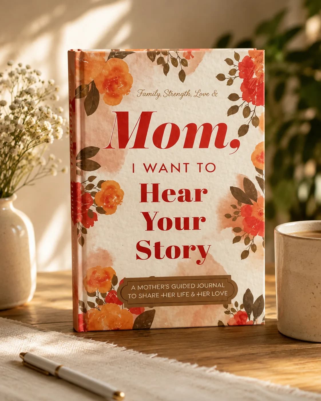 Mom, I Want to Hear Your Story – A Mother’s Guided Journal