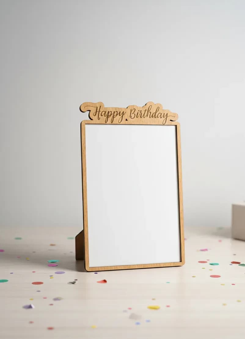 Happy birthday writing board and Congratulations writing board