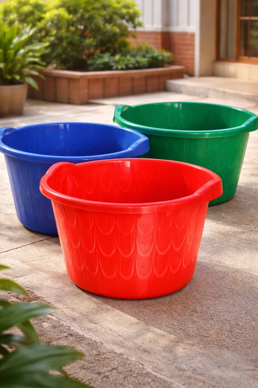 Large Multi-Purpose Plastic Washing Basin (Heavy Duty)