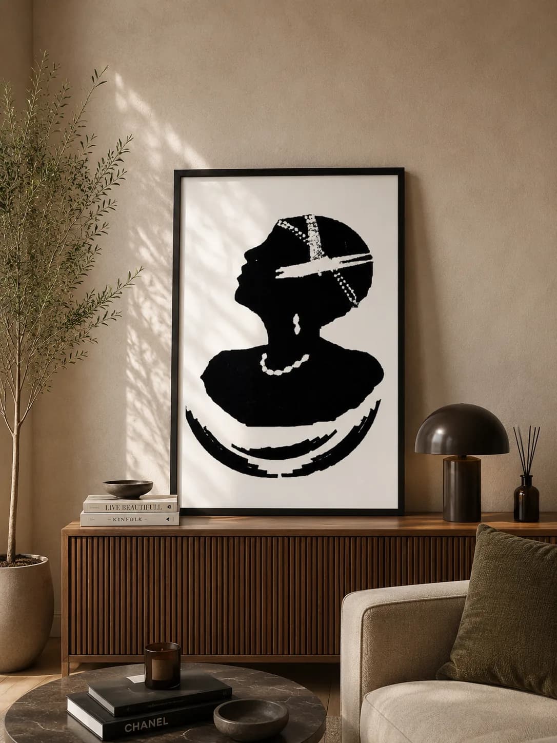 African Heritage Silhouette Wall Art