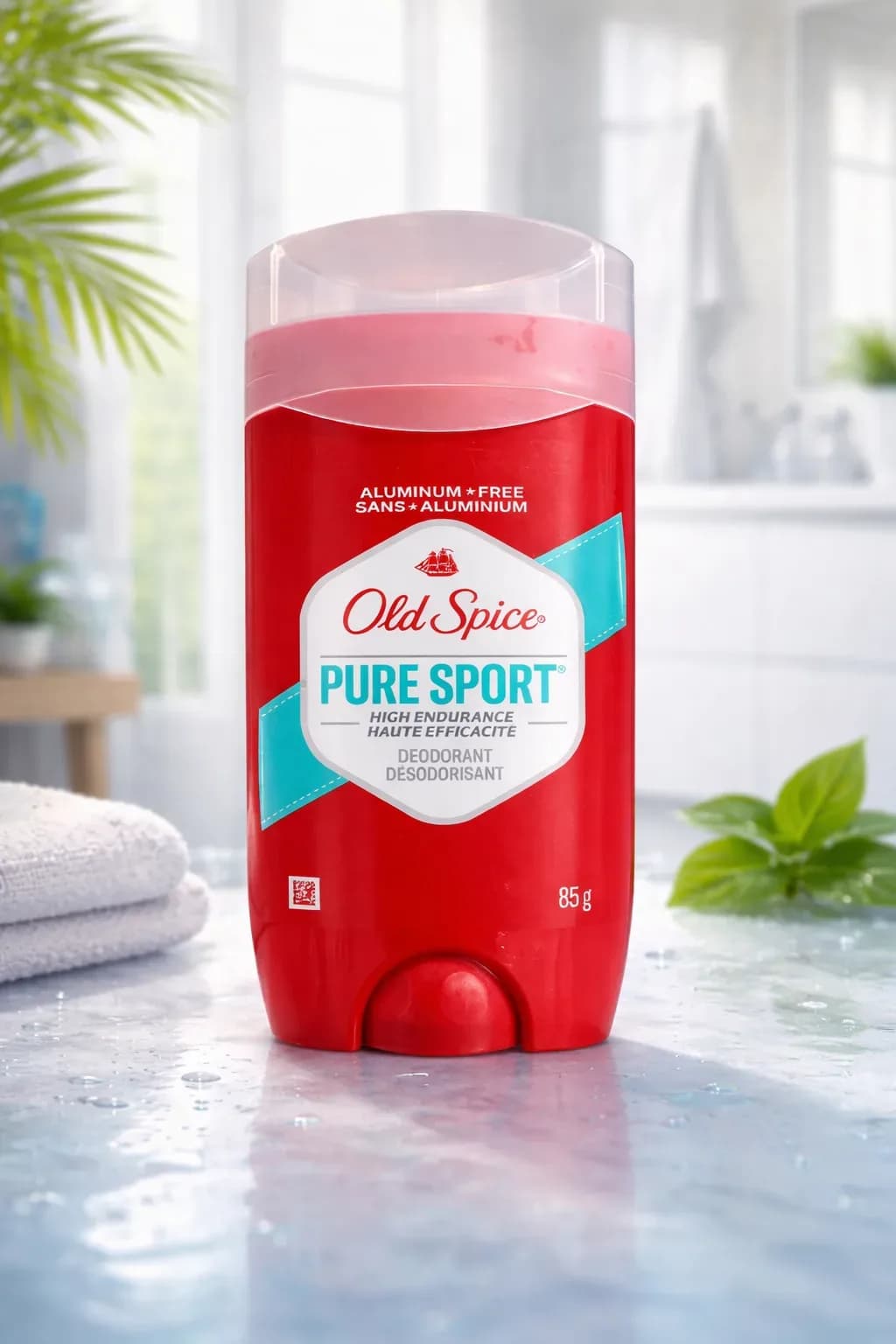 Old Spice Pure Sport High Endurance Deodorant Stick (Aluminum-Free) – 85g