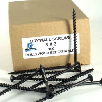 Black Drywall Screws – Self-Tapping Wood & Gypsum Board Screws (Bulk Box)