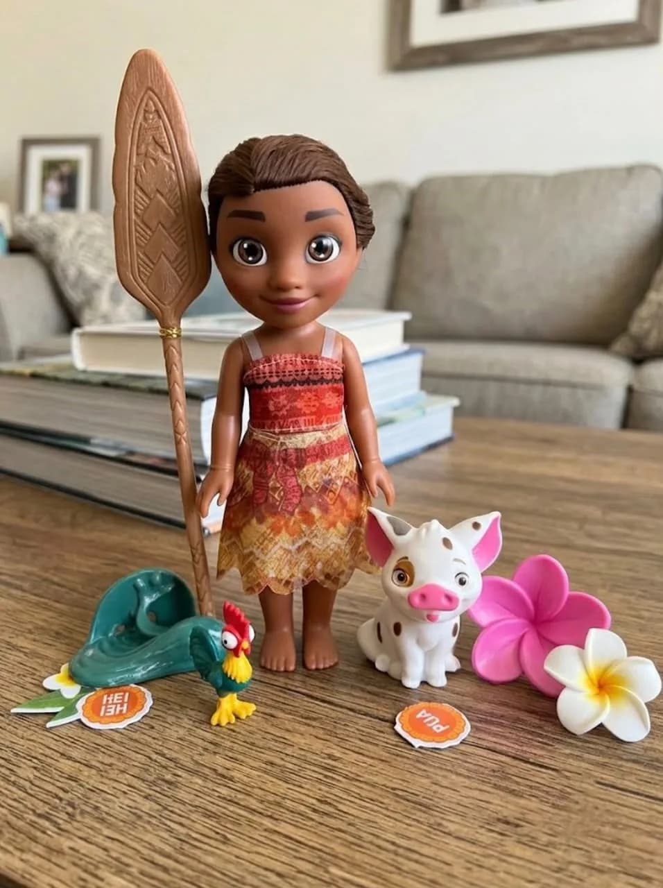 Island Adventure Doll Playset with Pig & Paddle