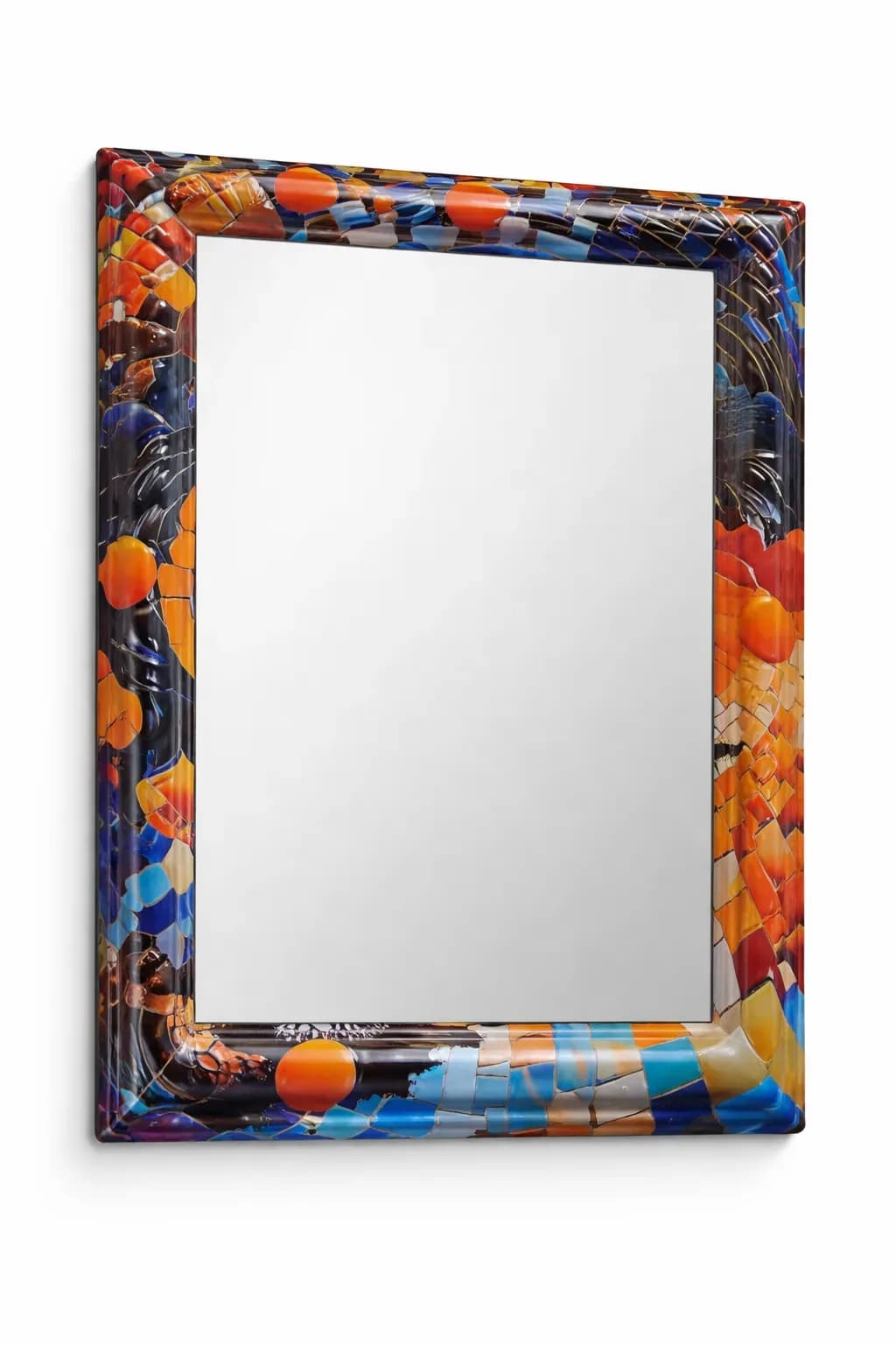 Modern Mosaic Frame Wall Mirror