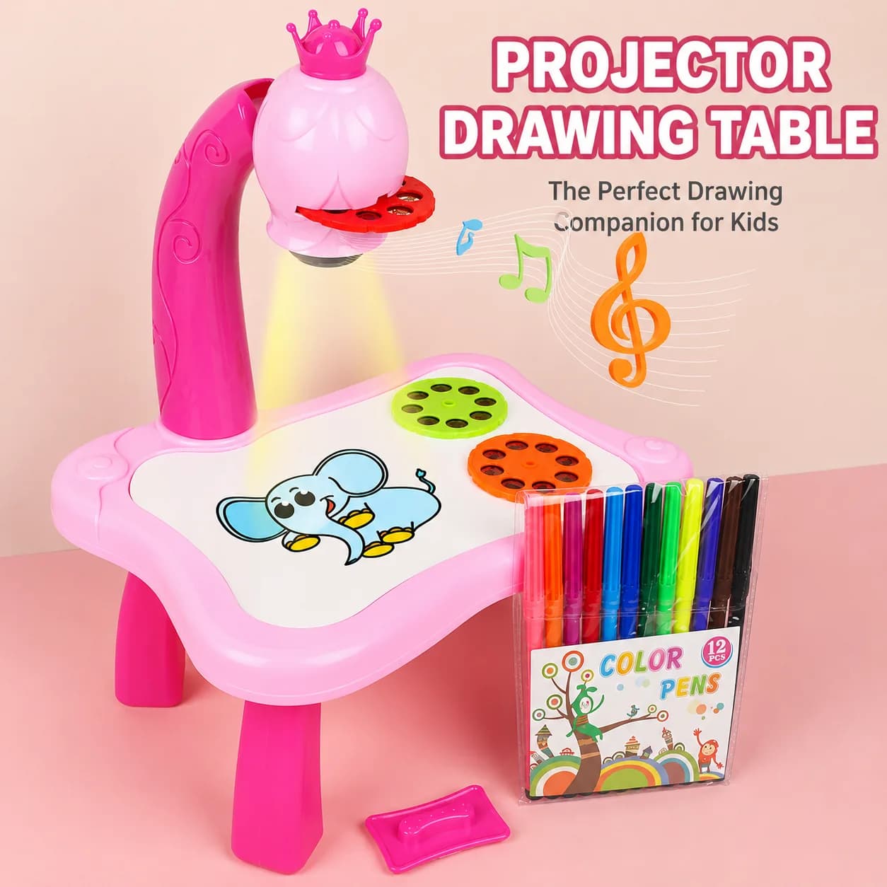 Princess Projector Drawing Table for Kids