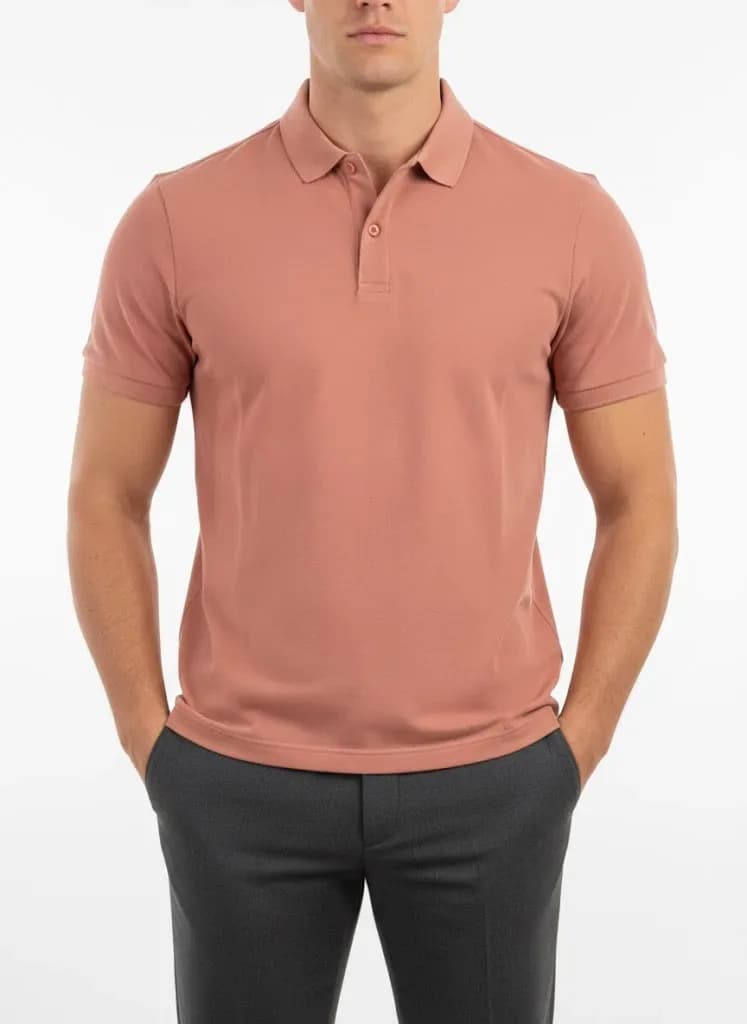 Classic Two-Button Polo shirt