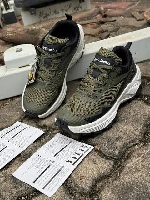 Columbia Outdoor Trail Sneaker Olive Green