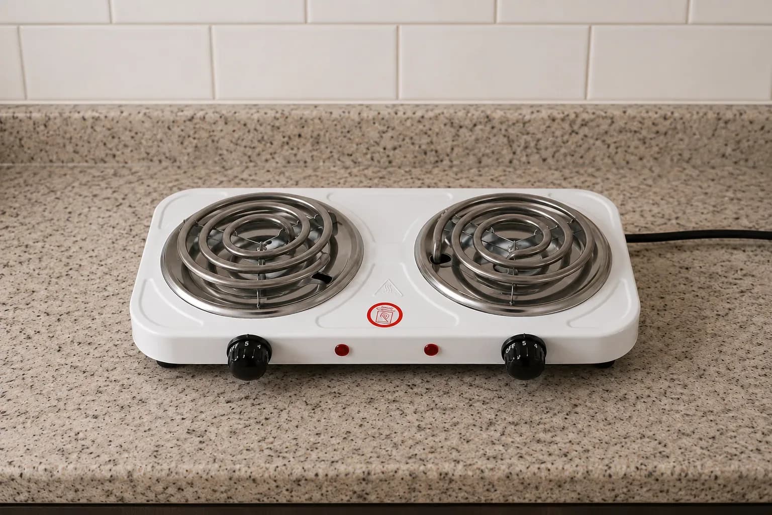 Portable Double Burner Electric Cooker Hot Plate