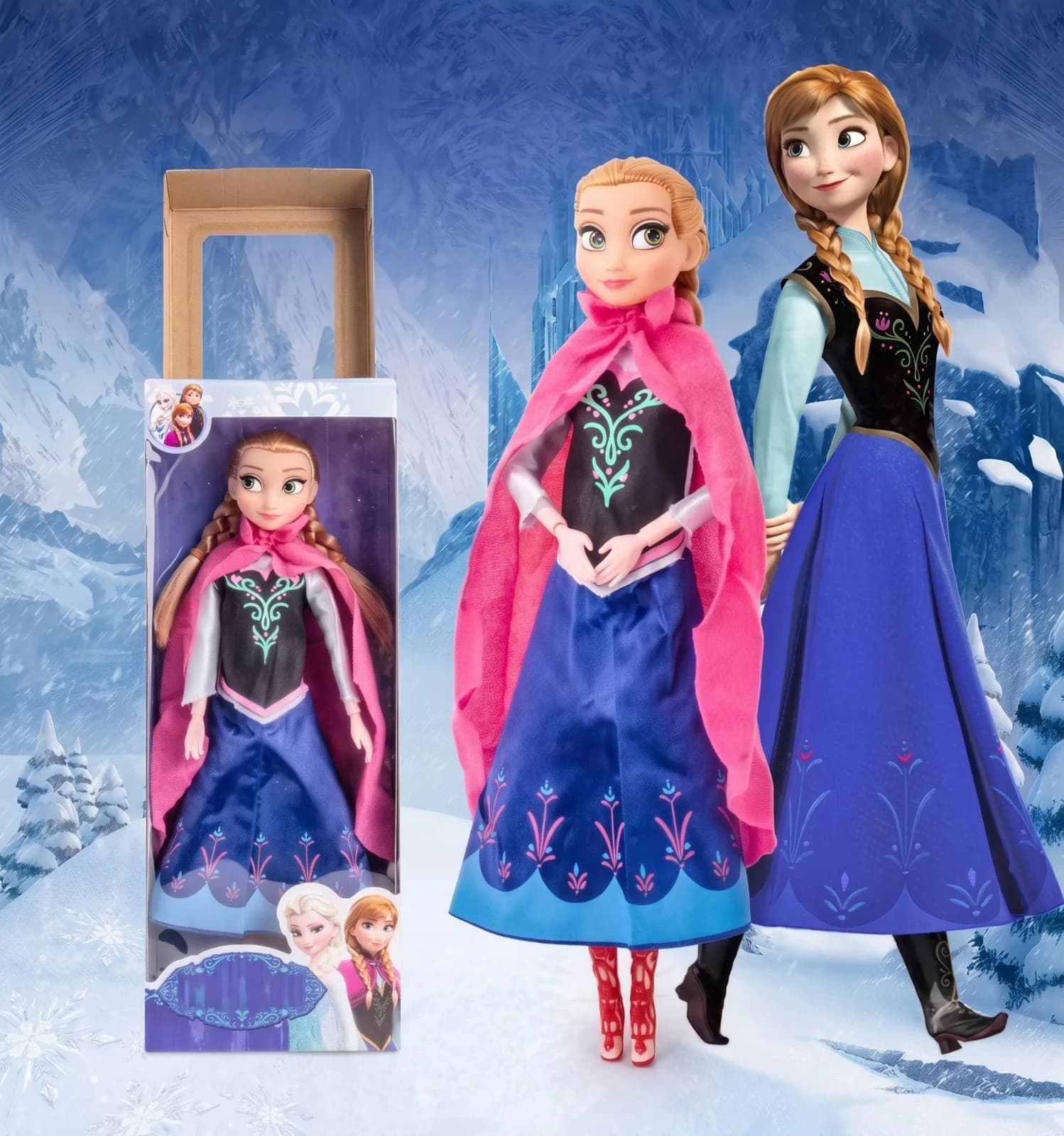 Princess Fashion Doll – Elegant Dress-Up Toy for Kids (3+ Years)