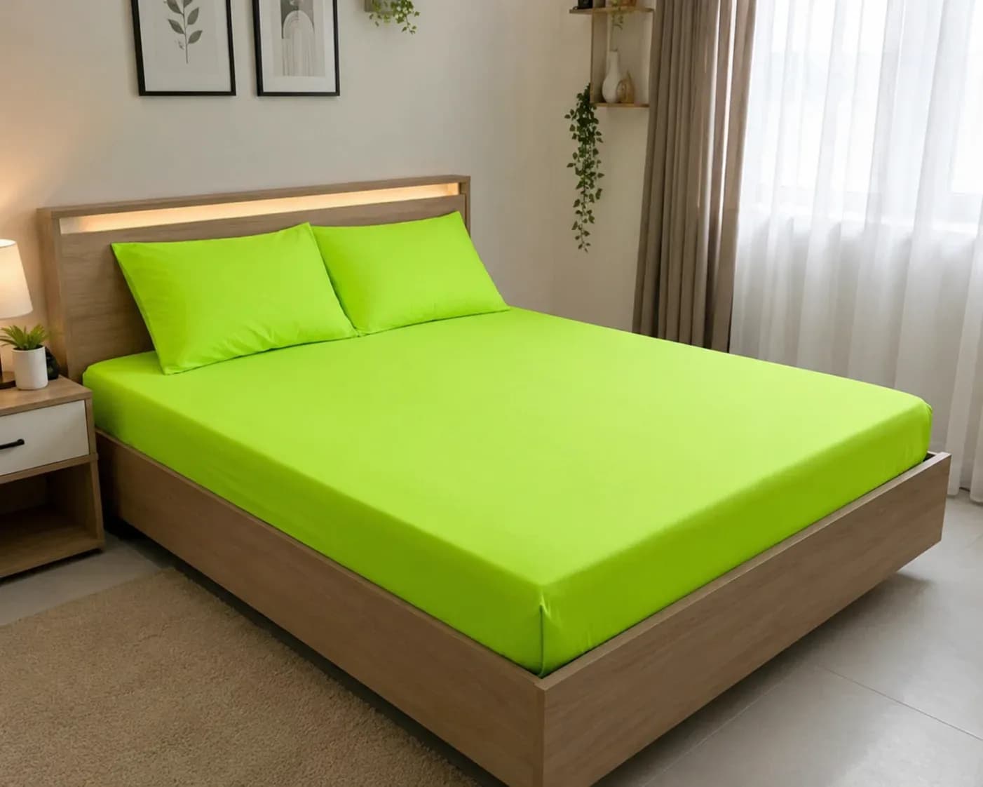 Luxury Fitted Bedsheet Set – 180cm × 2m