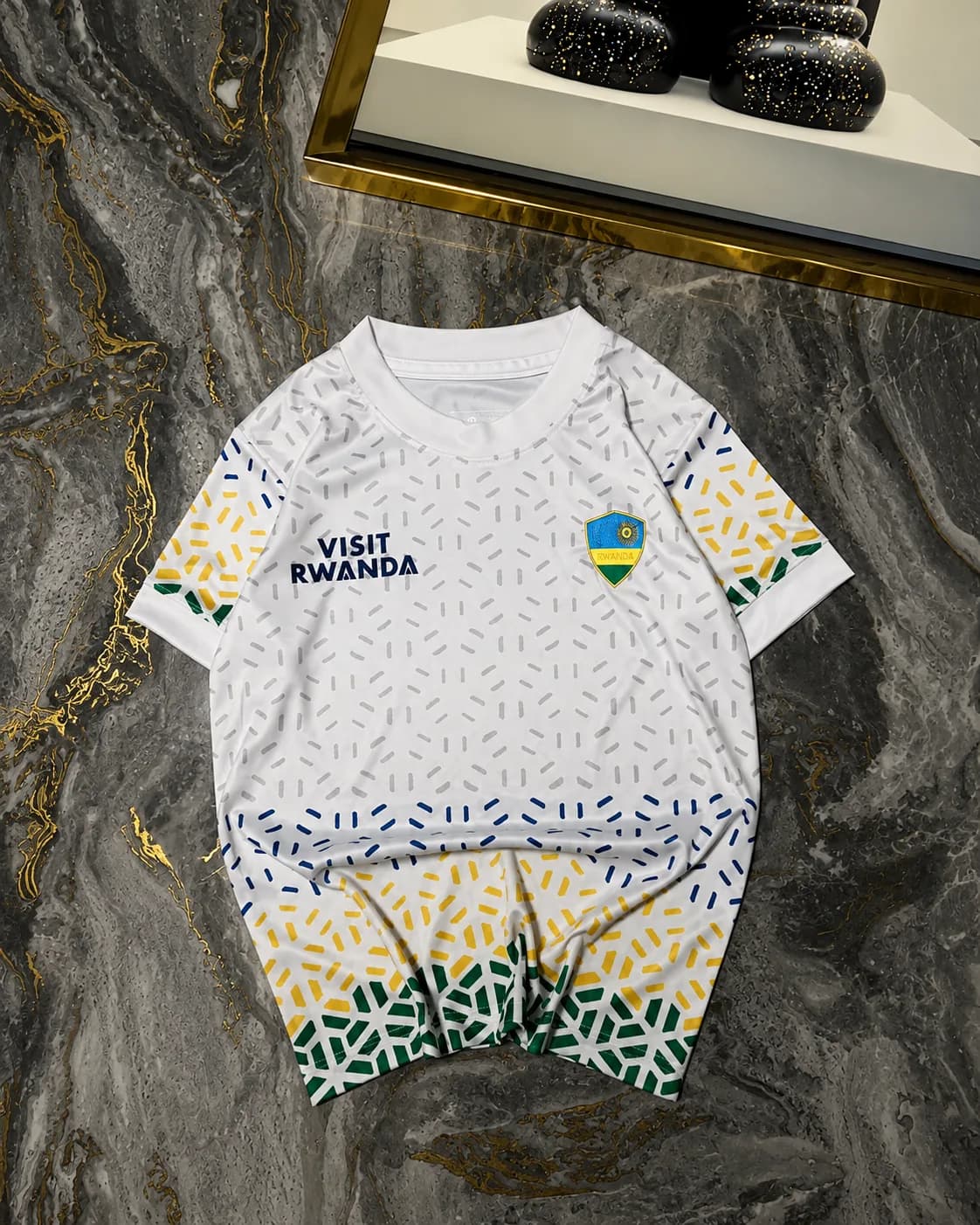 Rwanda National Team White Jersey – Visit Rwanda Edition