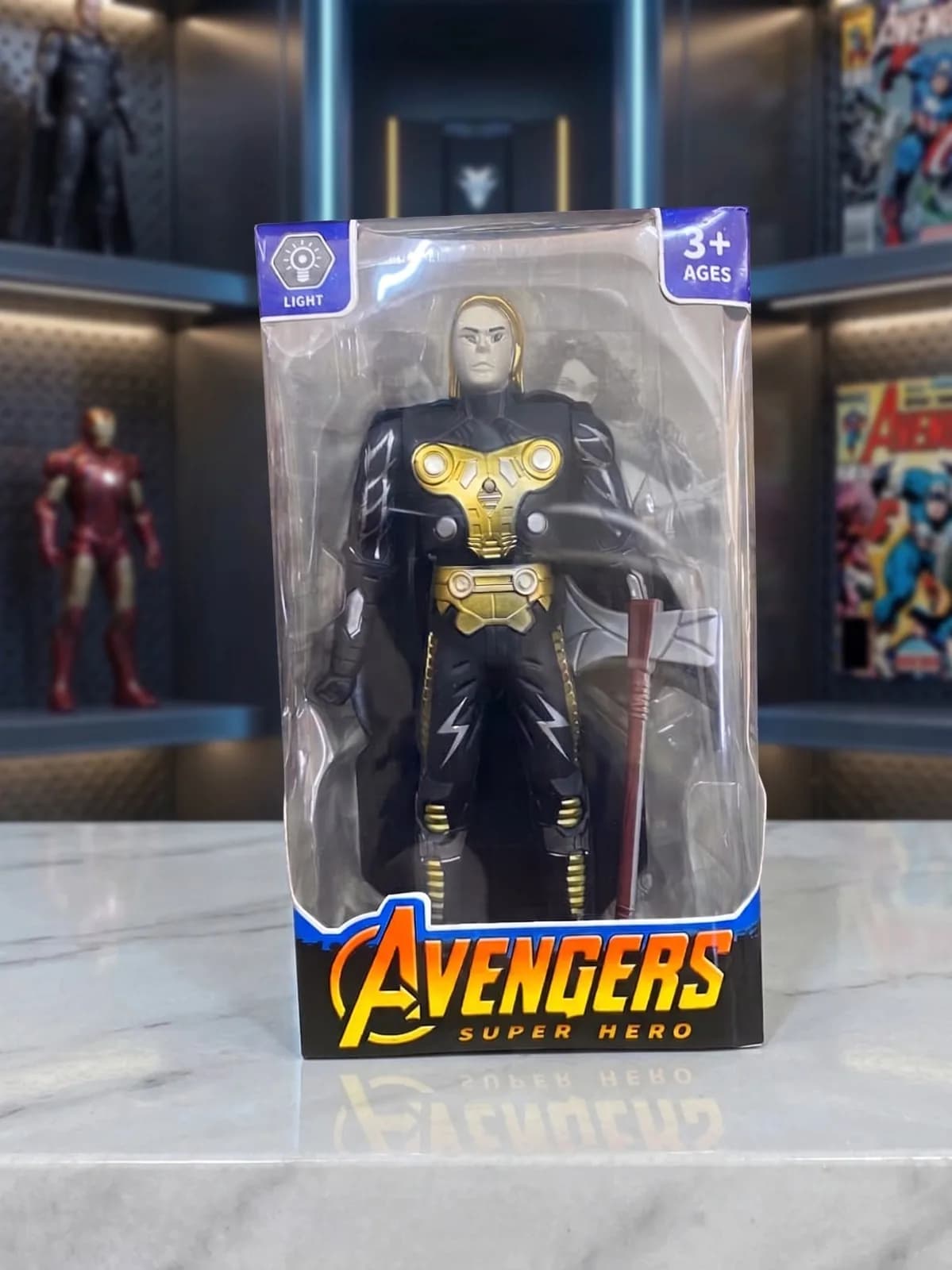 Avengers Super Hero Action Figure with Light (Thor)
