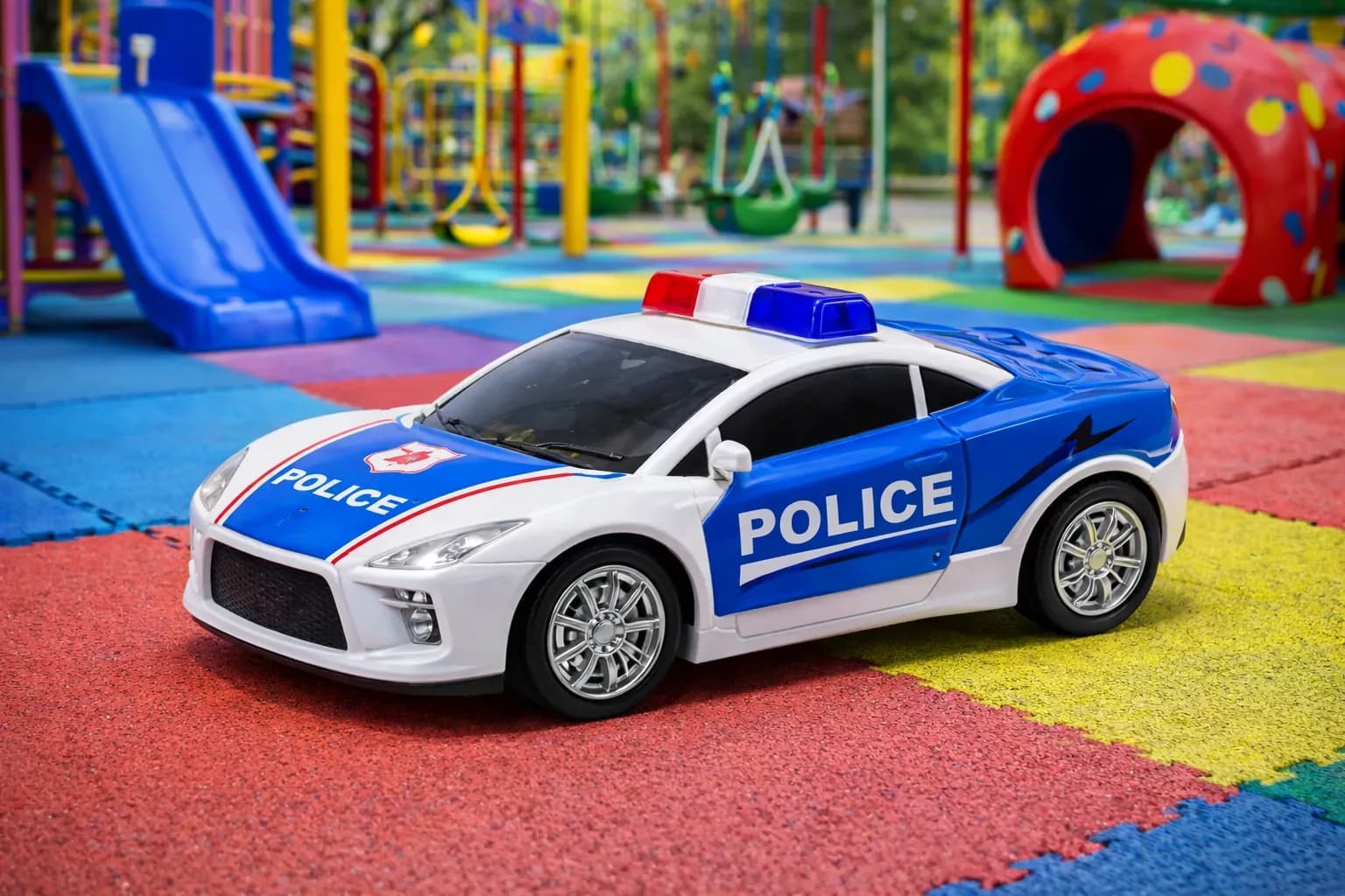 Speed Guard Kids Police Car Toy