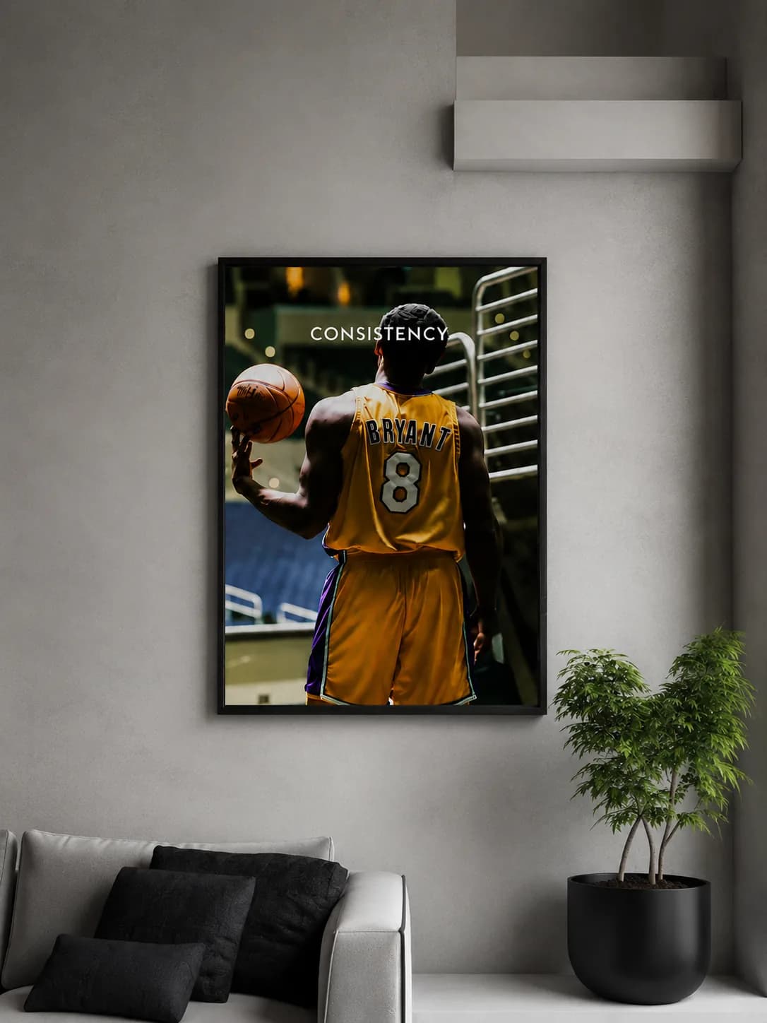 Mamba Consistency Basketball Wall Art Poster
