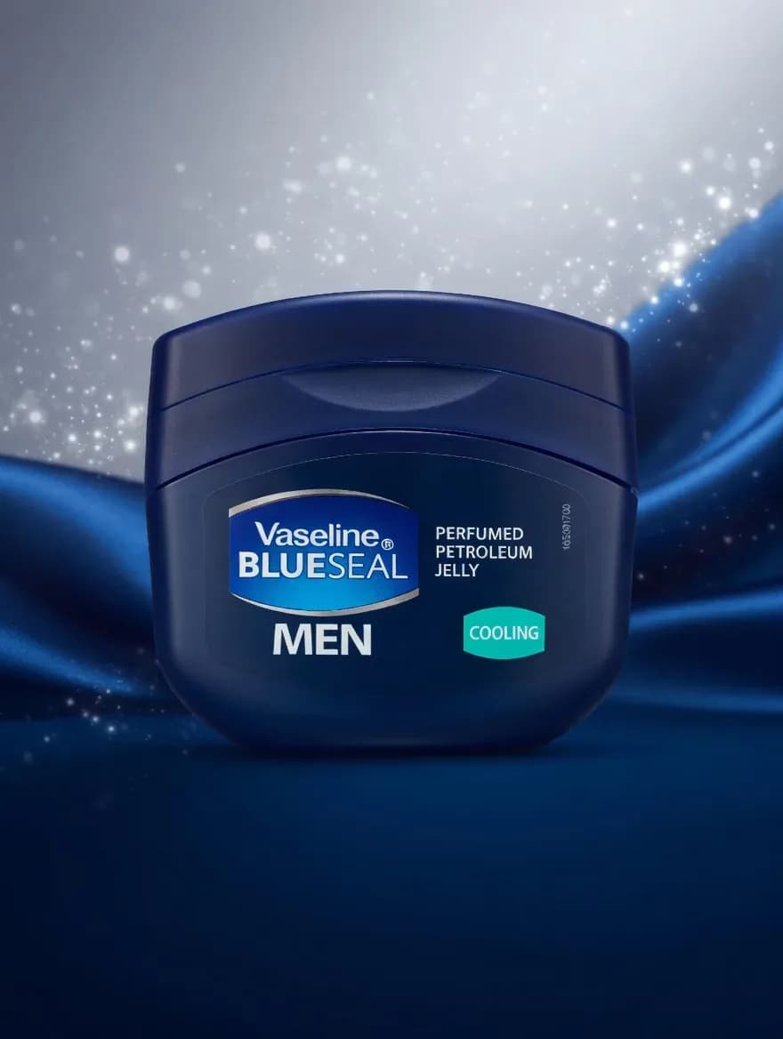 Vaseline Blue Seal Men Cooling Perfumed Petroleum Jelly