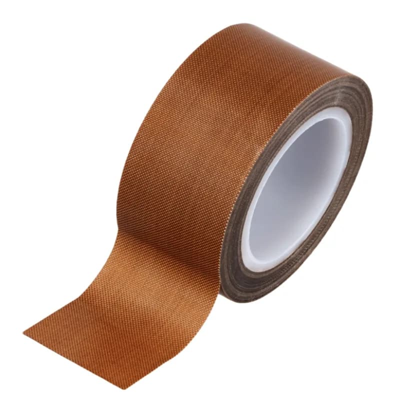 10M Heat Resistant Tape 300 Degree High Temperature Resistance Adhesive Tape Cloth Heat Insulation Sealing Machine PTFE Tape High Temperature Resistance Teflon Tape