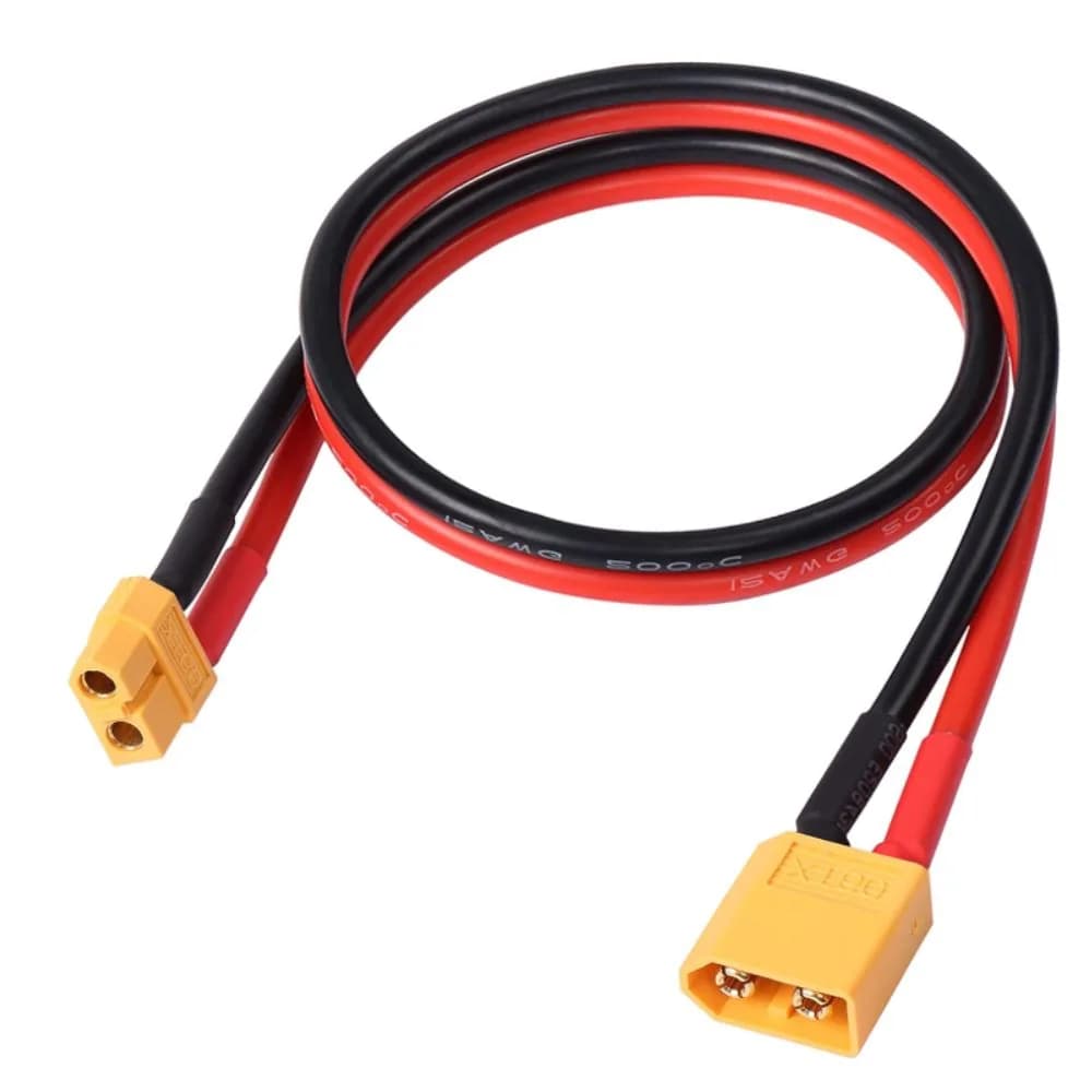 XT60 cable 1 male to 1 female connector for RC Battery
