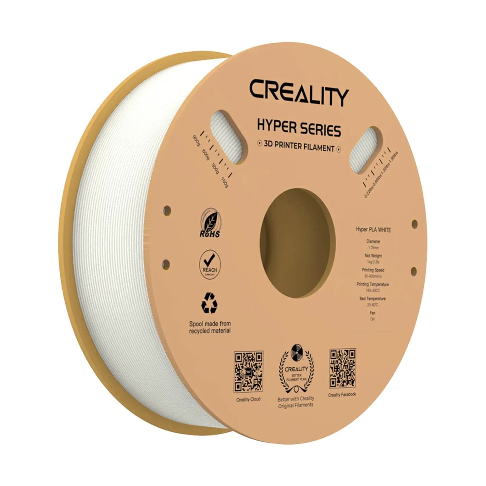 Hyper Series PLA 3D Printing Filament