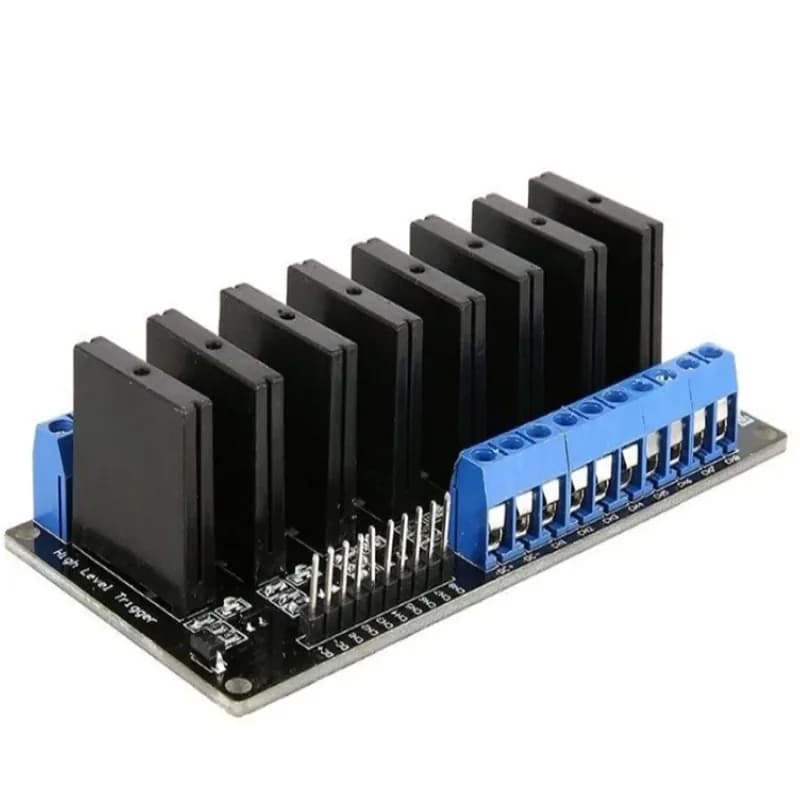 5V 2A 8-Channel SSR G3MB-202P Solid State Relay Module