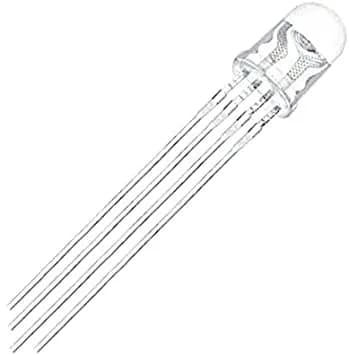 RGB LED 5mm 4 Pin Common Anode Cathode
