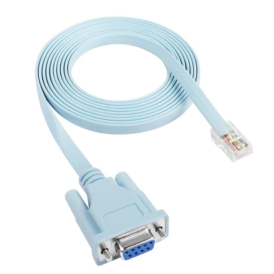 Console Cable – RS232 to RJ45 for Network Device Configuration