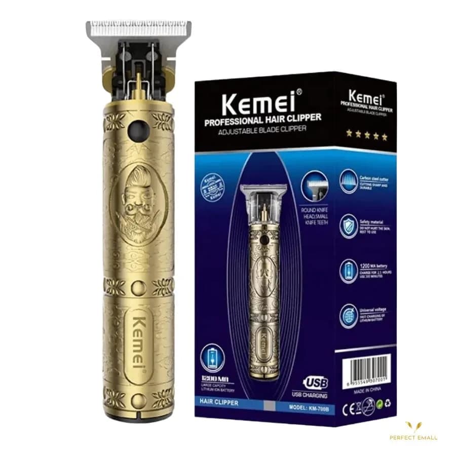 Kemei KM-700B Professional Gold Hair Clipper
