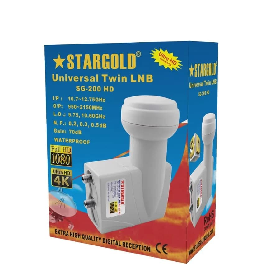 STARGOLD UNIVERSAL 8-OUTPUT LNB SG-200HD