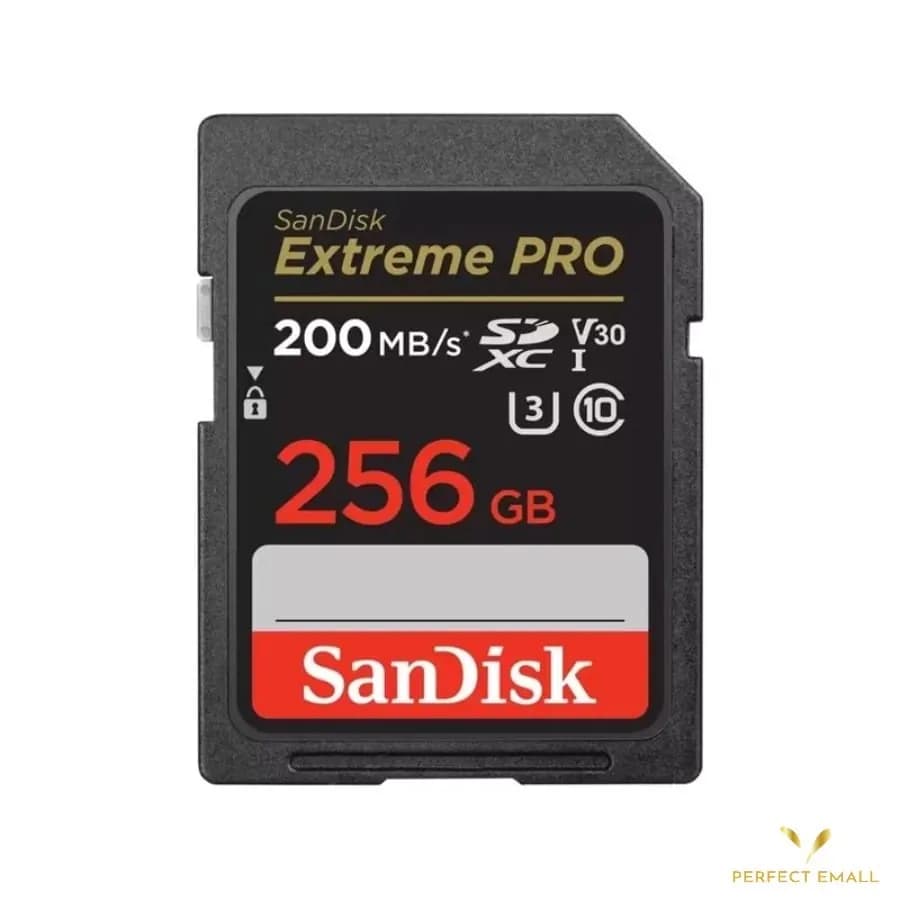 SanDisk Extreme PRO 256GB SDXC | UHS-I U3 | Class 10 | High-Speed Memory Card