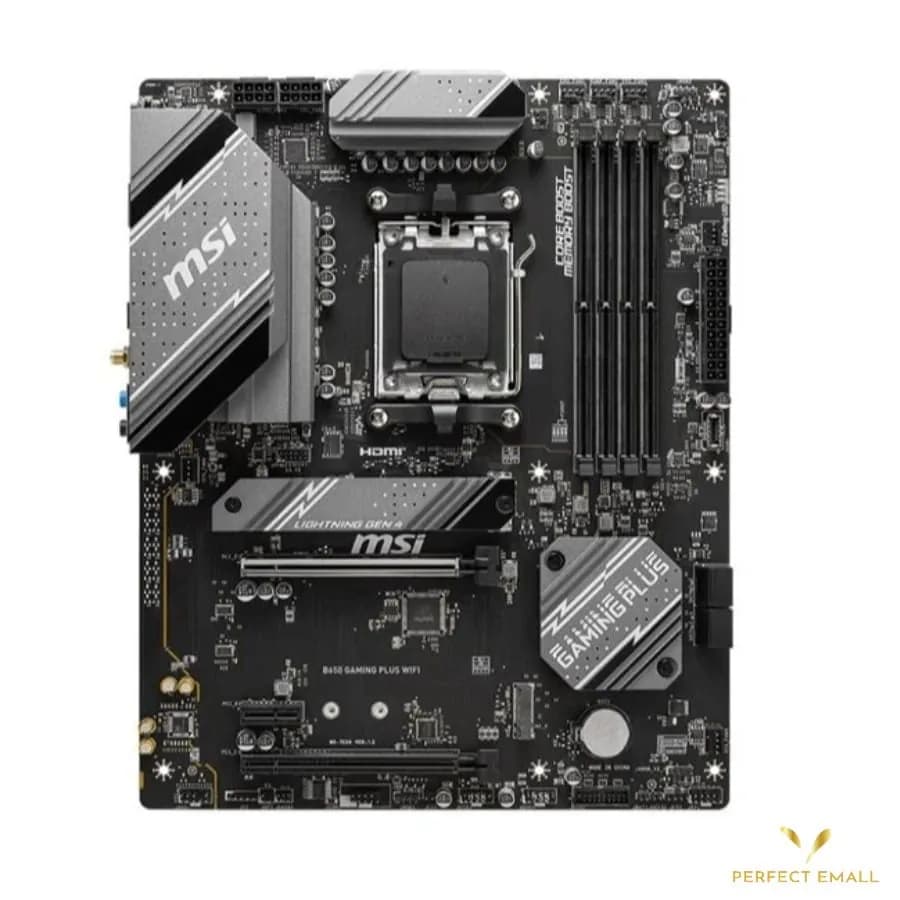 MSI B650 GAMING PLUS WIFI Motherboard | AM5 Socket | ATX | DDR5 | PCIe 5.0 | Wi-Fi 6E
