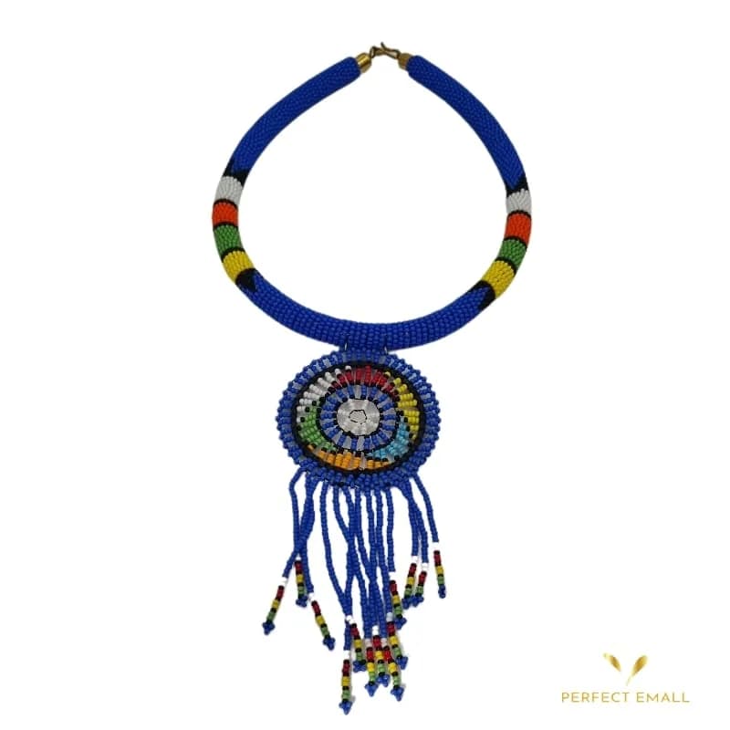 Soft Beads Necklaces Blue