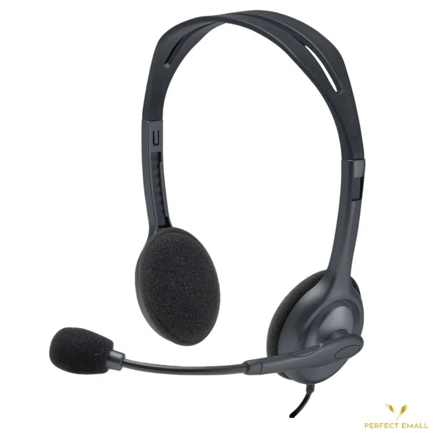 Logitech H111 Wired Stereo Headset with Noise Reduction
