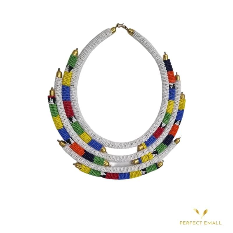 Beads Vip Chokers Women Necklaces white