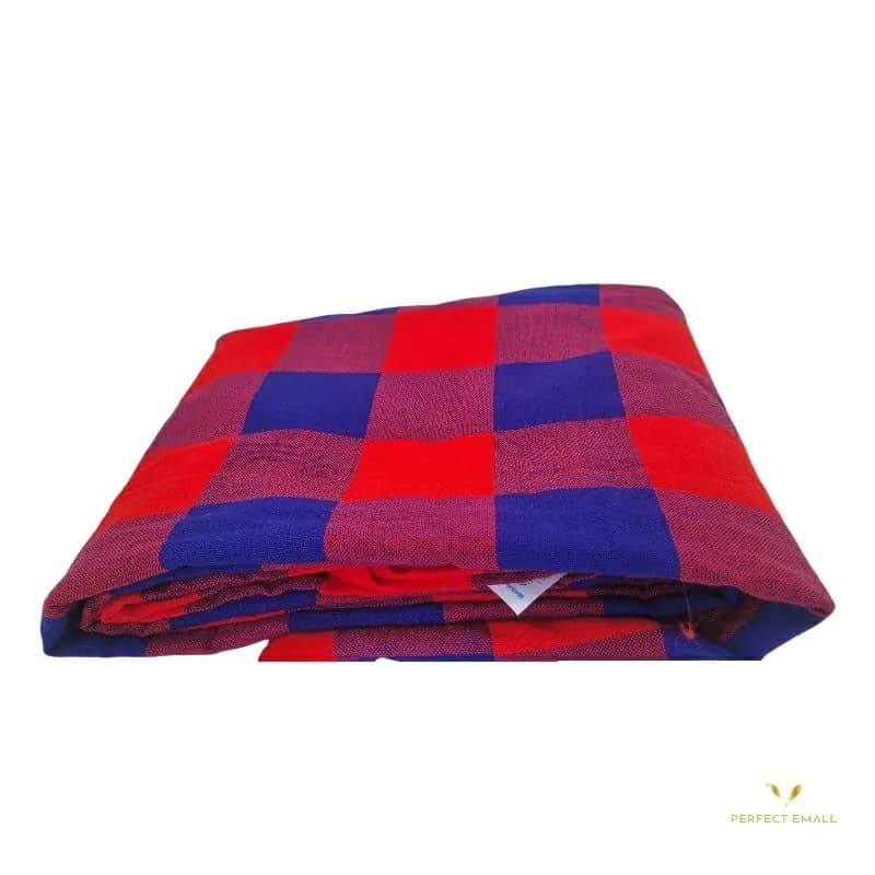 Maasai Ibikoyi Single Blanket African Clothing for Women,Redue