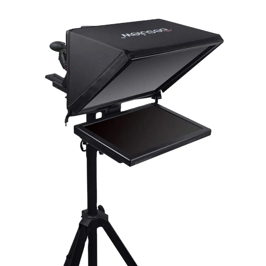 Bestview T15 15" Professional Broadcast Teleprompter for DSLR & Video Cameras