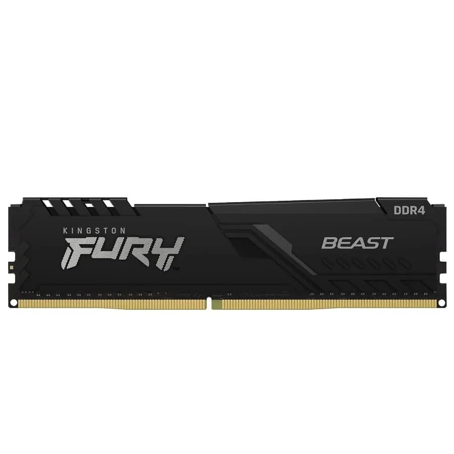 Kingston FURY Beast DDR4 16GB 3600MHz CL18 RGB Desktop Memory – Black