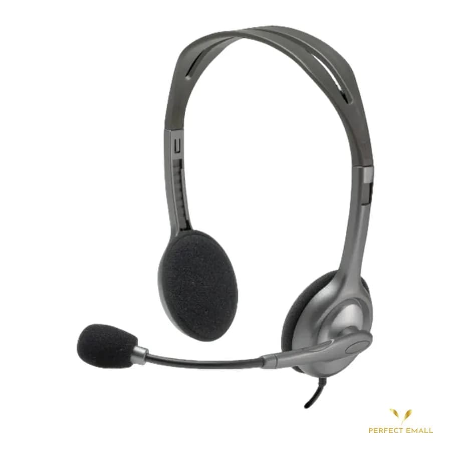 Logitech H110 Stereo Headset Noise Cancelling Microphone