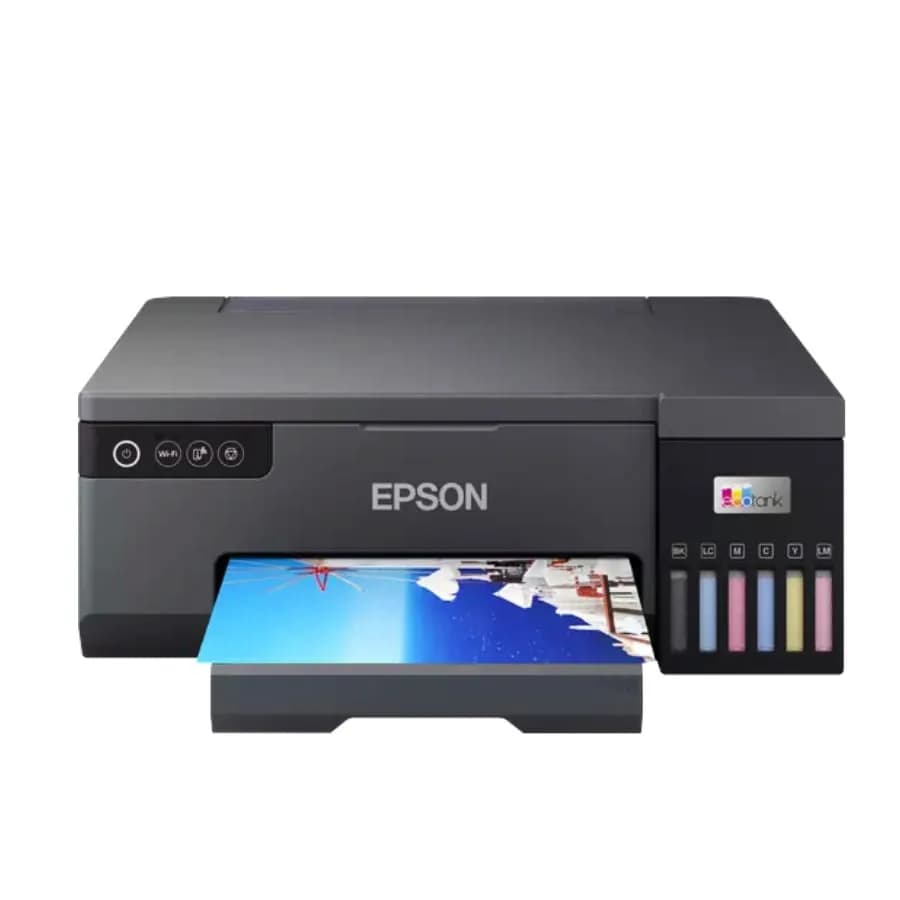 EPSON EcoTank L8050 A4 Photo Printer (Wi-Fi, Borderless, 6-Color Ink Tank System)