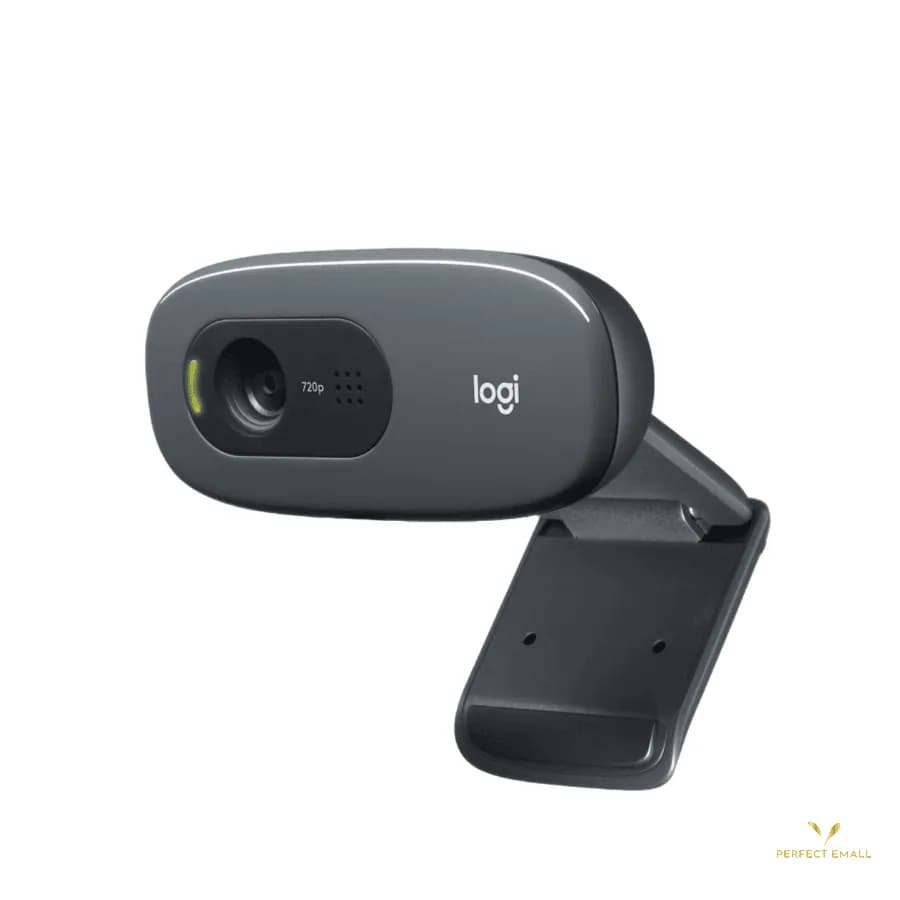 Logitech C270 HD Webcam , 720P, HD Video Calling