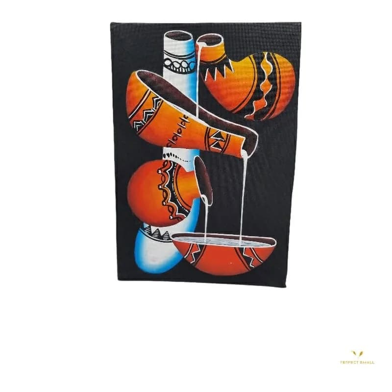 African Painting Wall Art- The Pouring Calabash