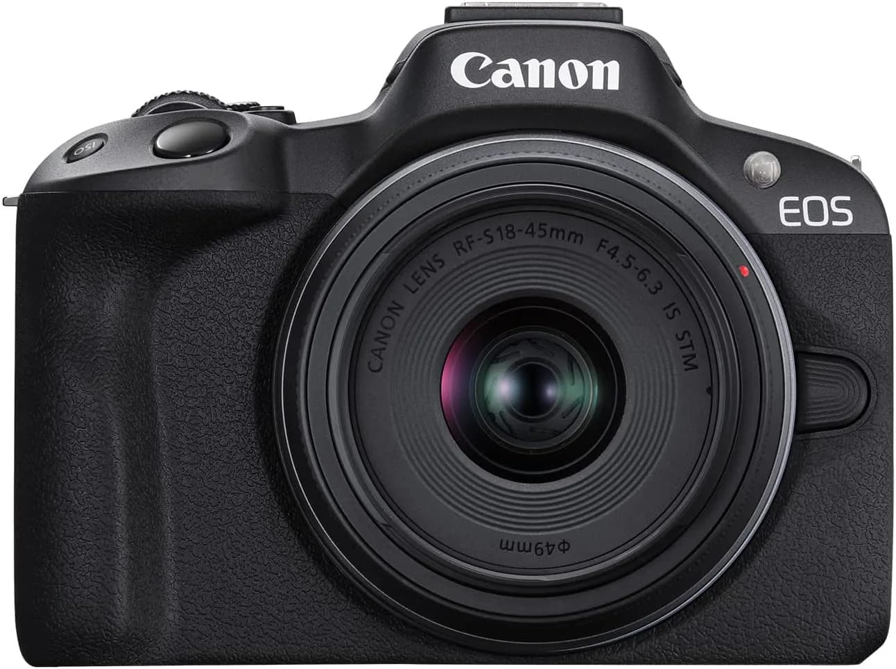 5 % Canon EOS R50 Mirrorless Camera RF-S18-45mm F4.5-6.3 is STM Lens Kit, 24.2 Megapixel CMOS (APS-C) Sensor, 4K Video, Hybrid Camera, Photo and Video, Vlogging, Content Creator, RF Mount, Black