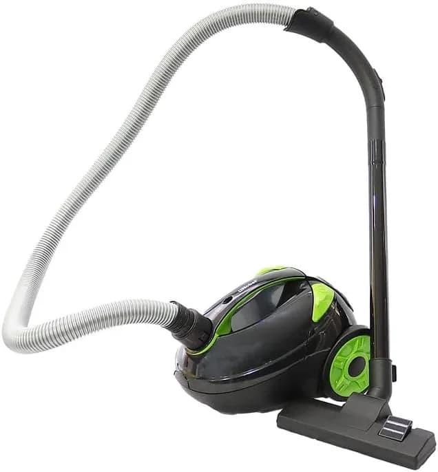 Nobel Canister Vacuum Cleaner with 25 Litres Dust Bag, Multi FiLitresation System and Low Noise Sound, Solid & Durable Iron Tank and Accessory Holder, NVC1515 Black 1 Year Warranty