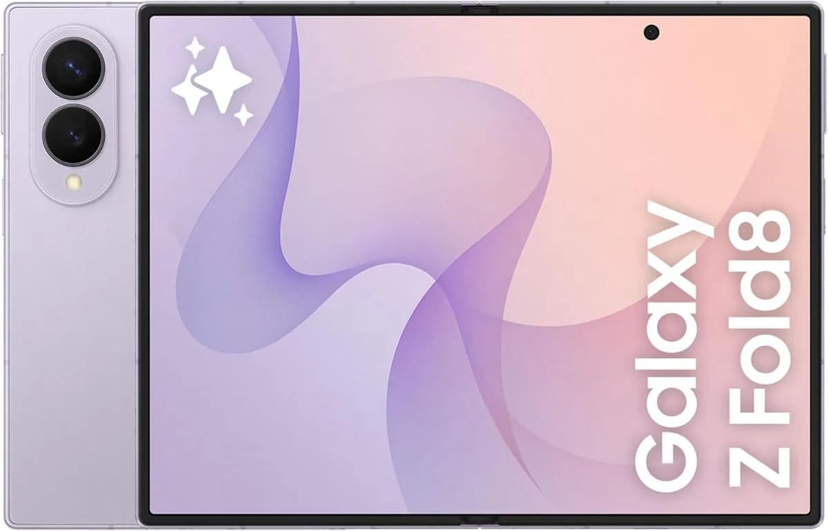 10 % Samsung Galaxy Z Fold8 Lavender, 256GB, All-new Shape, Customized Processor, 4800mAh Battery, 12GB RAM,Dual 50MP Camera,Now Nudge, 2 Years Manufacturer Warranty(RwandaType Approved)(RwandaDeals Exclusive)