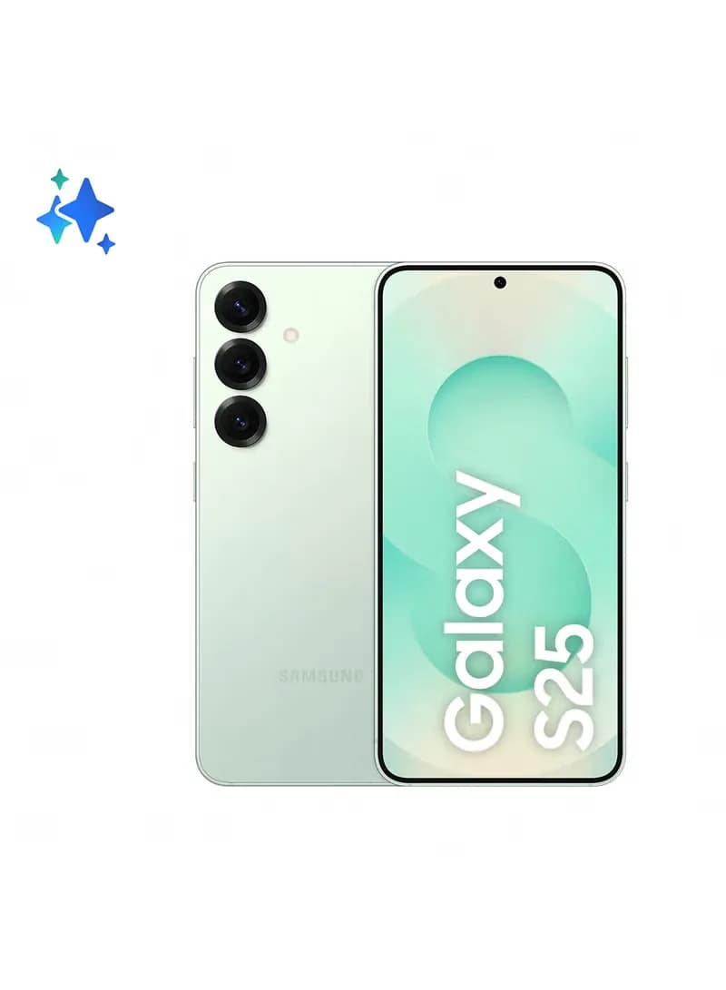 Samsung Galaxy S25 AI Phone, 256GB Storage, 12GB RAM, Silver Shadow, Android Smartphone, 50MP Camera, Long Battery Life (Rwanda Type Approved)
